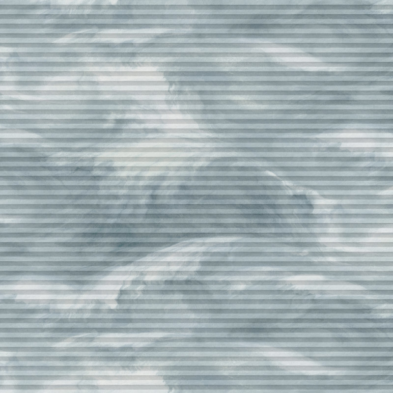 Thermashade Ripple Blue Pleated blind