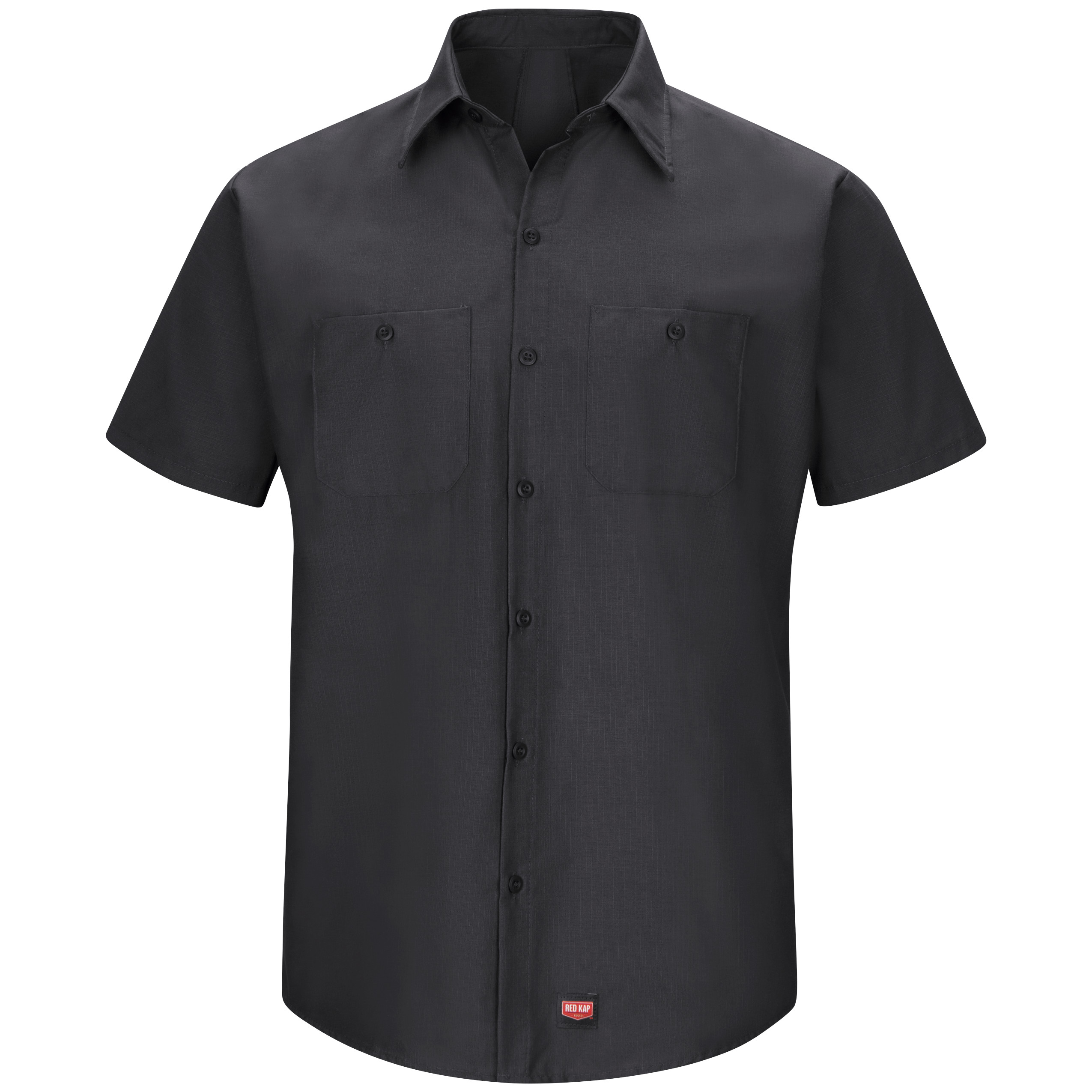Men‘s Short Sleeve Work Shirt with MIMIX-Red Kap