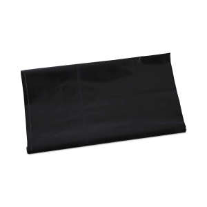 Boardwalk,  LLDPE Liner, 45 gal Capacity, 40 in Wide, 46 in High, 1.7 Mils Thick, Black