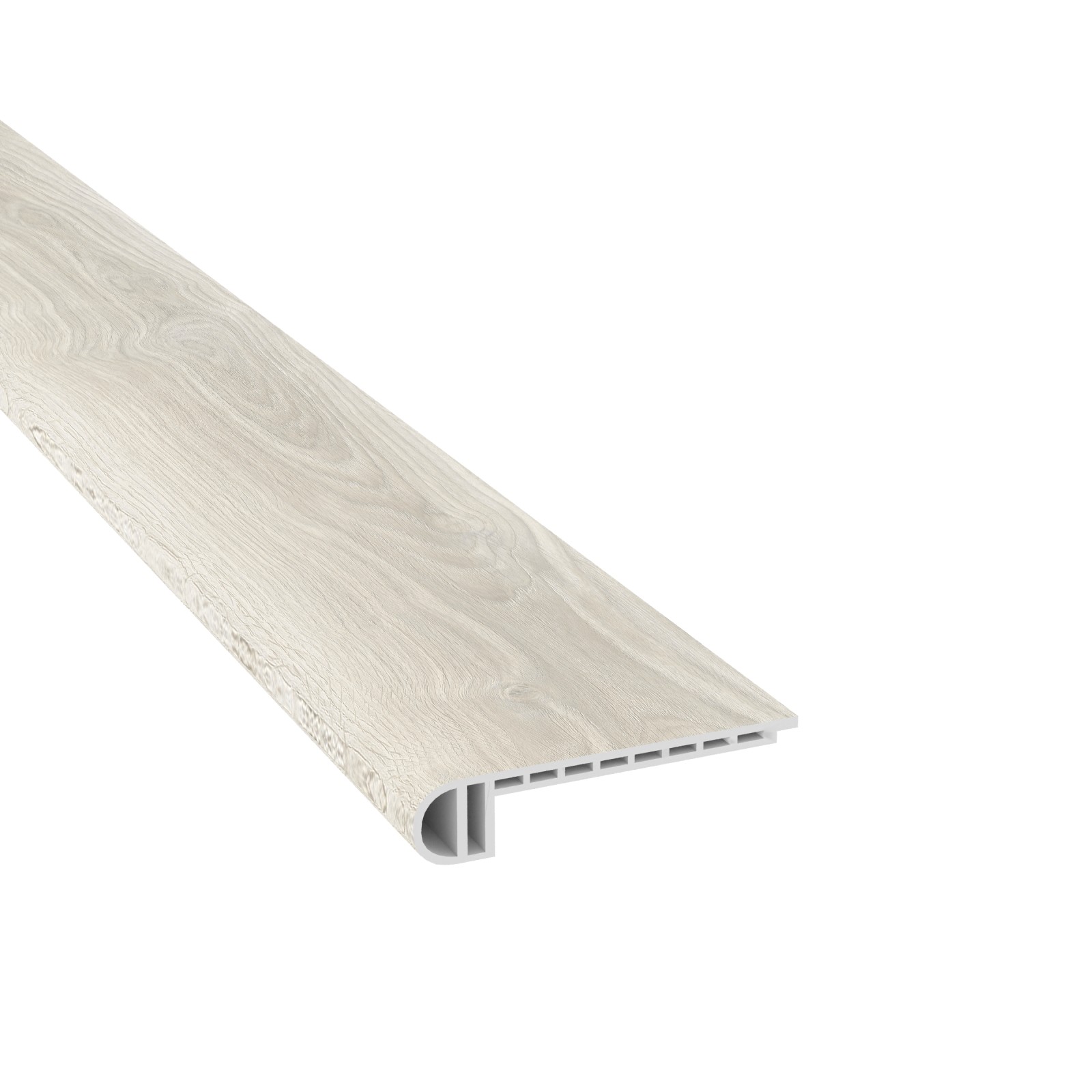 Crystal Crescent Laguna Vinyl Stair Nosing Flush view 1