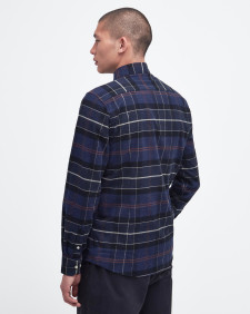 Lutsleigh Tailroed Long-Sleeved Shirt Navy Marl