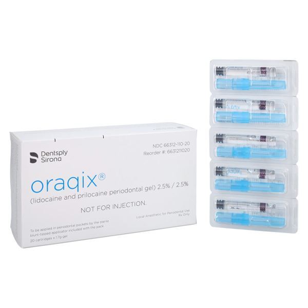 Oraqix Topical Anesthetic Gel Cartridge