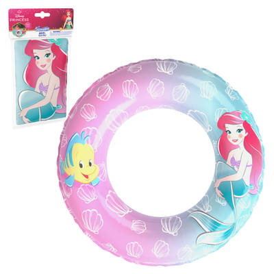 SwimWays The Little Mermaid Ariel Swim Ring, Tube Float for Kids, Personal Flotation Device for Swimming Pools, Swimming Aid, Disney Outdoor Toy for Ages 3 and Up