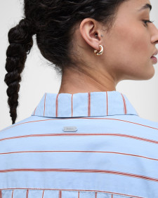 Camicia Saffron con motivo a righe dalla vestibilità comoda 