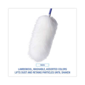 Boardwalk, Lambswool Duster, Plastic Handle Extends 35" to 48" Handle, Assorted Colors, Lambswool, Assorted