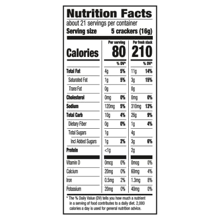 Nutrition Facts
