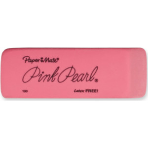 Pink Pearl Eraser, Medium, 1 Count