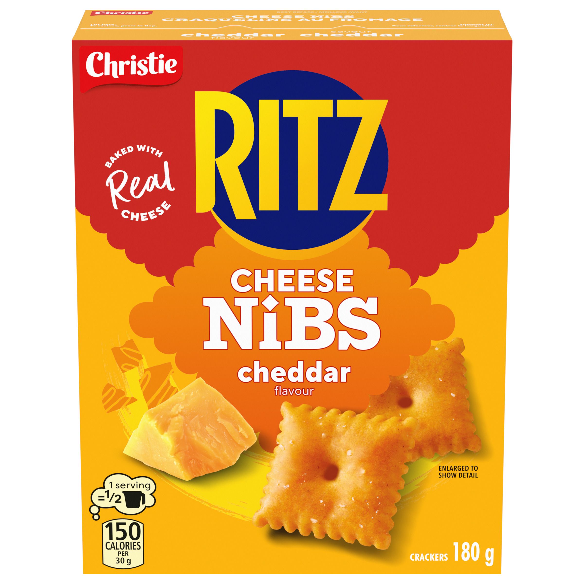 RITZ Cheese Nibs Cheddar Crackers 180G-0