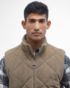 Gilet Liddesdale in velluto a coste sottili 