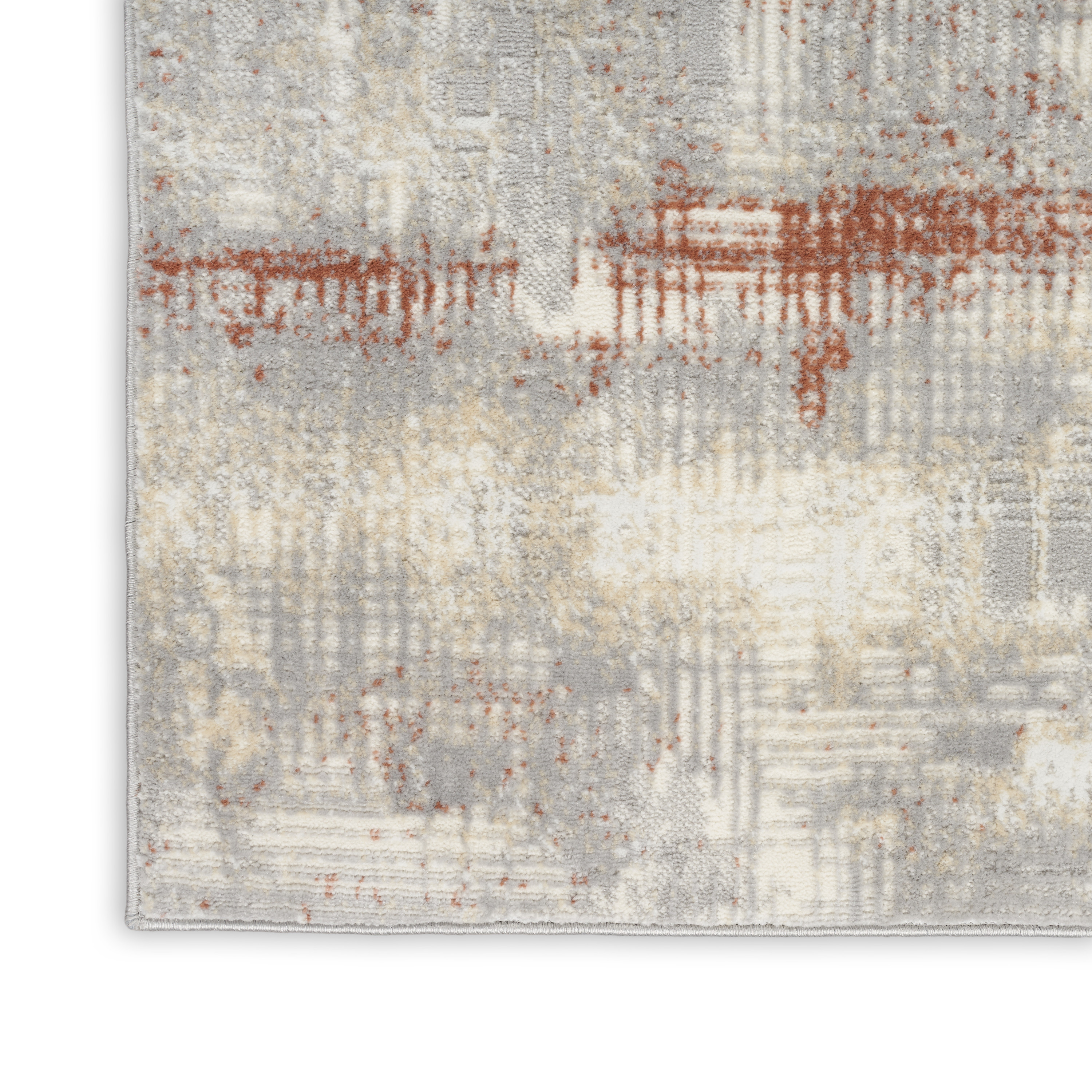 Calvin Klein CK950 Rush 5'3" x 7'3" Ivory Multicolor Modern Indoor Rug
