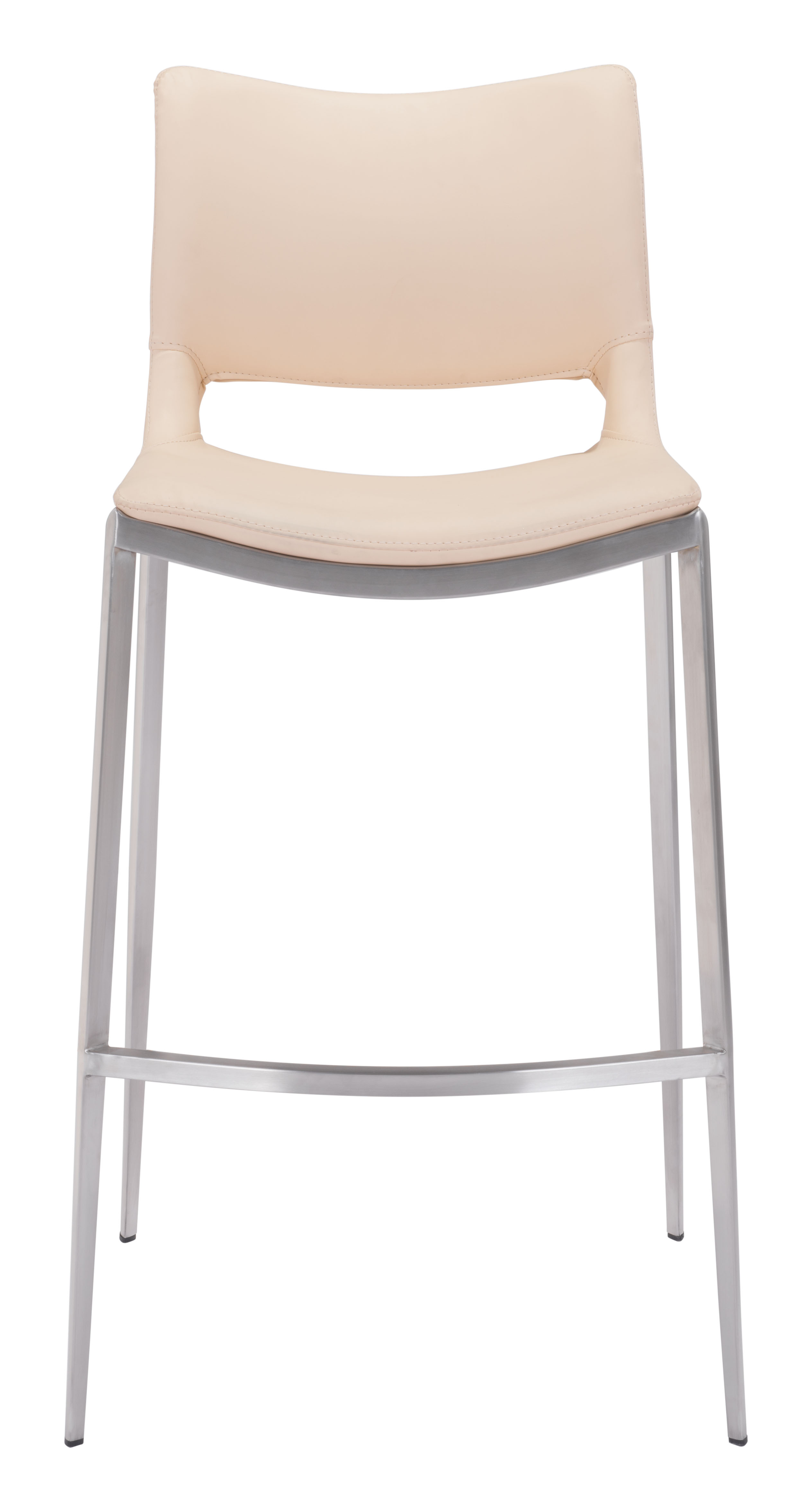 Ace Barstool (Set of 2) Light Pink & Silver product image