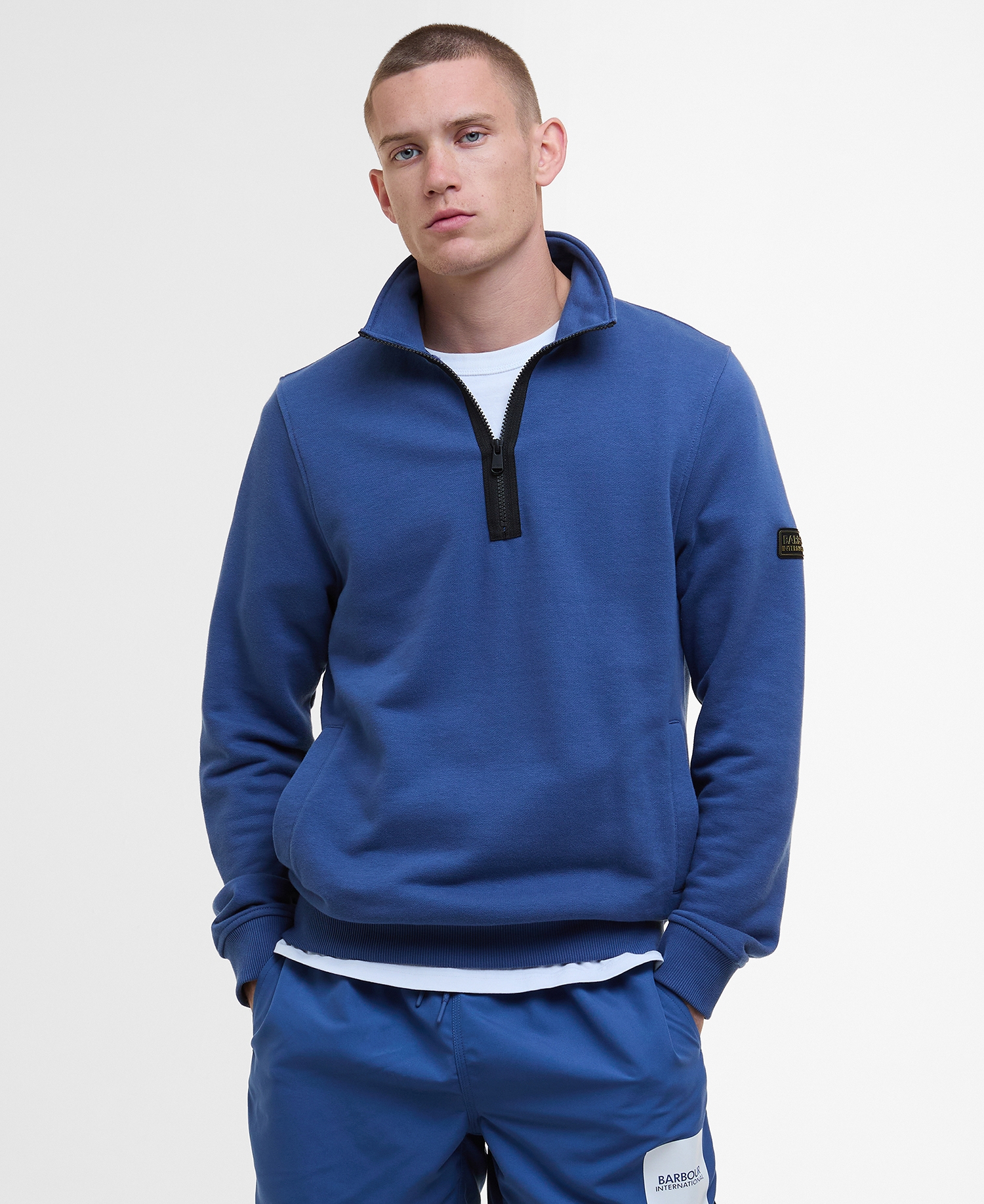 Outline Half-Zip Sweatshirt image number 0