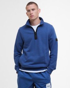 Outline Half-Zip Sweatshirt North Sea Blue