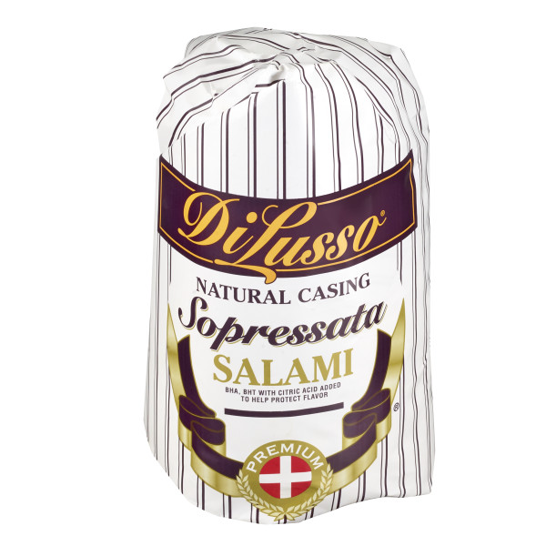 DILUSSO(r) Genoa Salami, 4 pc . C1C1 - Front Center In Package (Hi Res)