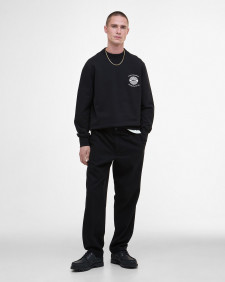 Barbour International x Saturdays NYC Graphic Sweatshirt Classic Black