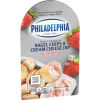 Philadelphia Multigrain Bagel Chips & Strawberry Cream Cheese Dip, 2.5 oz Tray