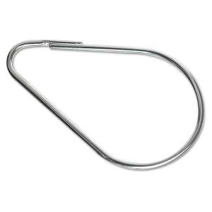 Bobrick, Shower Curtain Hook, Bright Polished
