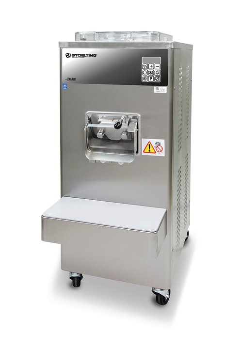 208- to 240-volt 3-phase water-cooled 5-12 quart vertical batch freezer