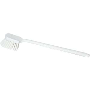 Carlisle, Sparta, 1.75in, Color Coded Floater Scrub Brush, 20in Overall Length, Polyester Bristles, White