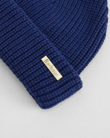 Mosely Fisherman Beanie Inky Blue