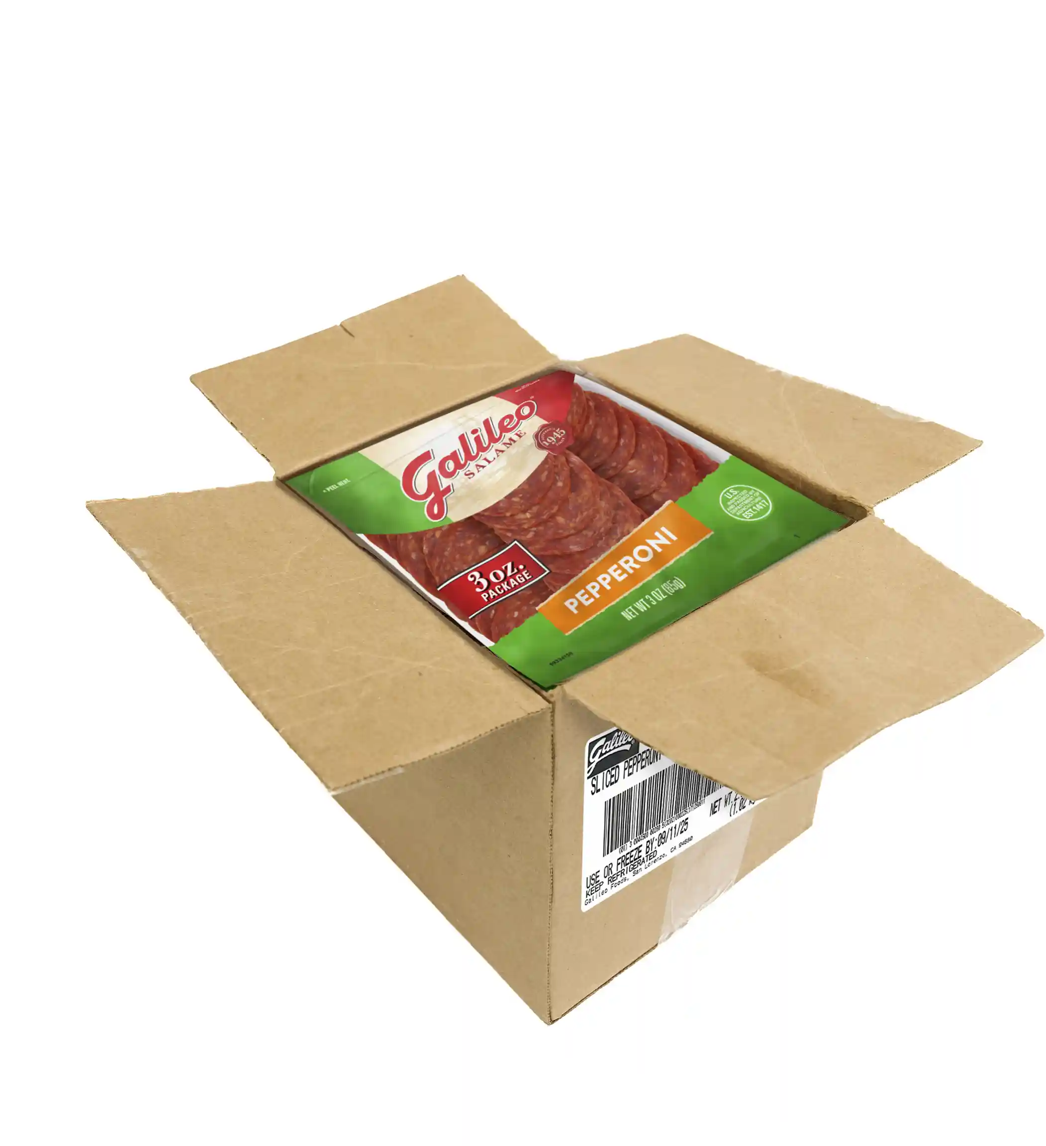 Galileo® Gourmet Snacks – Pepperoni, 12/3 oz._image_4