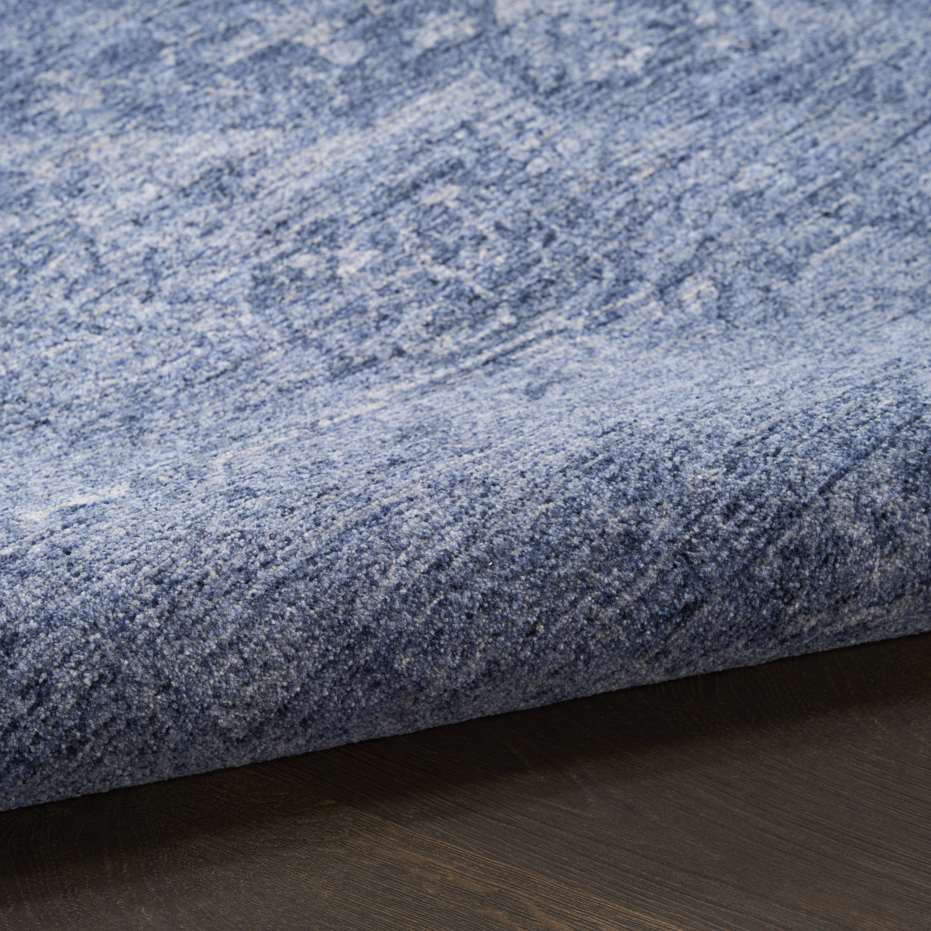 DKNY Pure Shades 9' x 12' Blue Vintage Indoor Rug