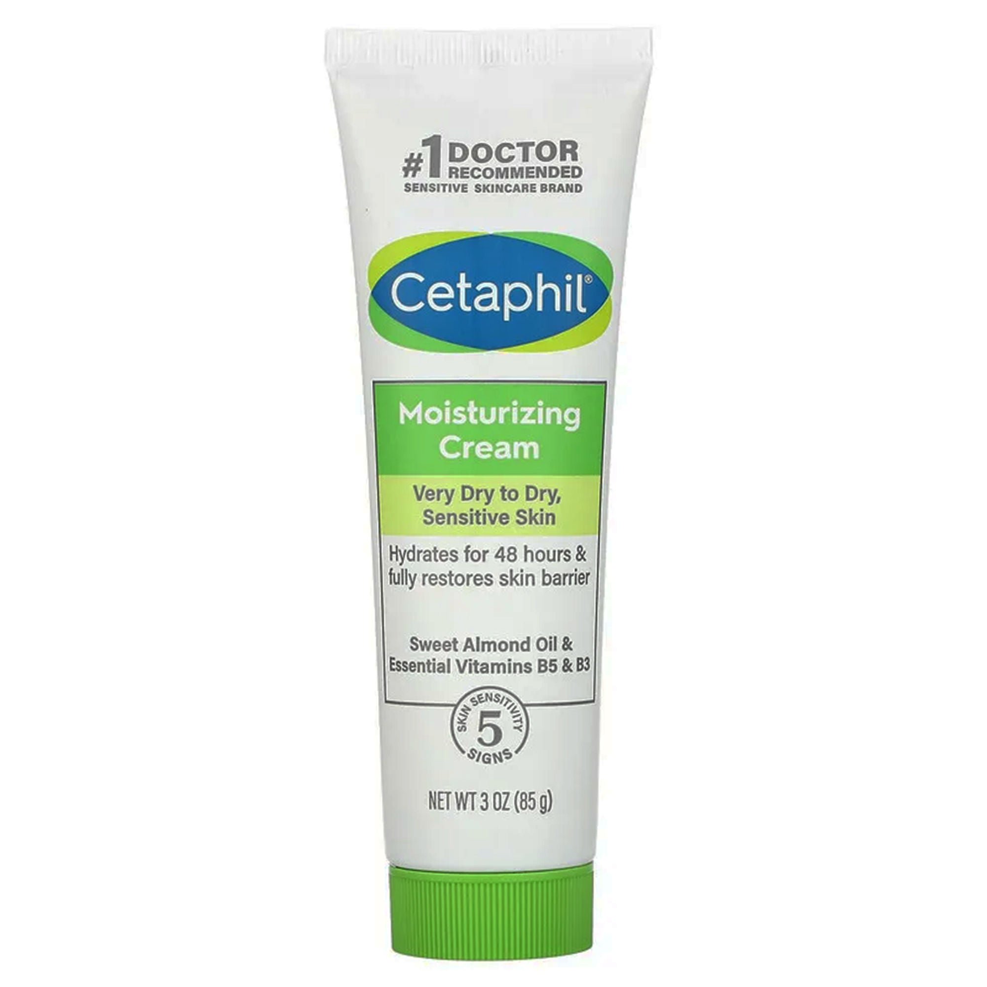 Cetaphil® Moisturizing Lotion Dry to Normal Sensitive Skin Unscented, 3 oz. Tube