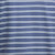 Bernie Stripe T-Shirt Washed Blueswatch