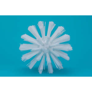 Carlisle, Sparta, 3.5in, Color-Coded Pipe & Valve Brush, Polypropylene Bristles, White