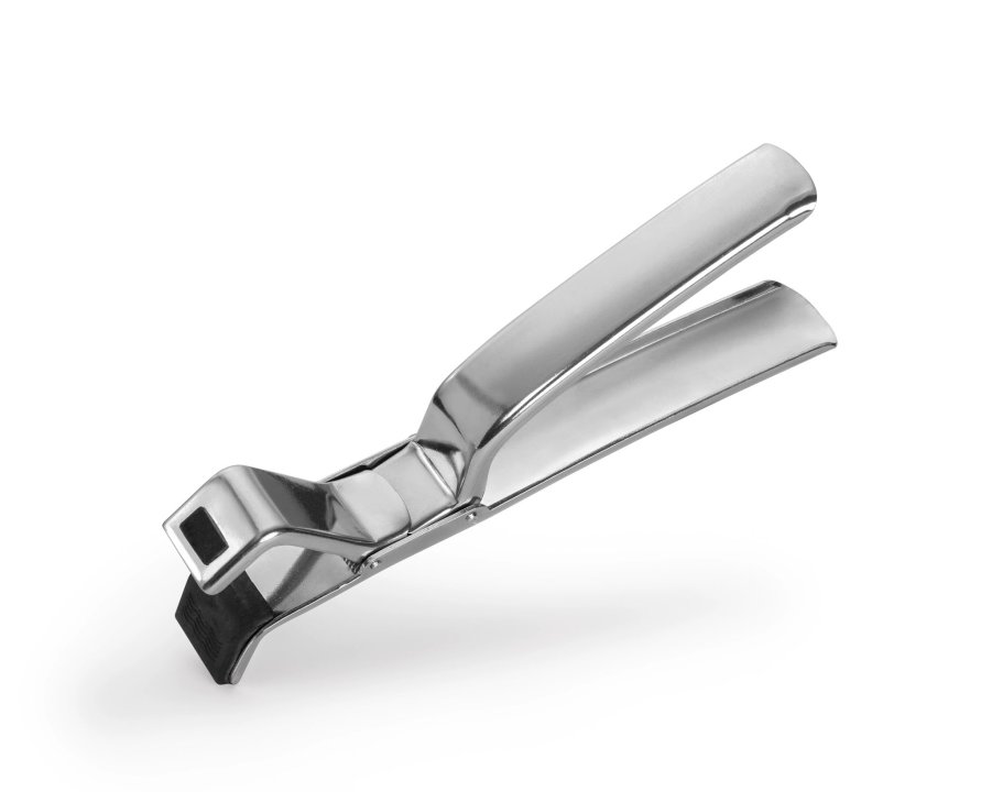 Pinza rustidera con proteccion silicona de 18 centímetros de acero inoxidable