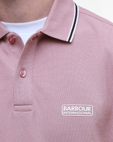 Evan Short-Sleeved Polo Shirt Elderberry