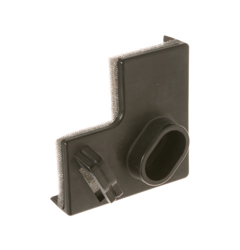 Refrigeration cap case corner assembly (black)