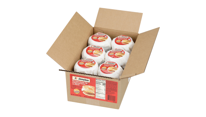 Jimmy Dean® Butcher Wrapped Blazin' Hot® Hot & Spicy Sausage, Egg & Pepper Jack Cheese Biscuit_image_4