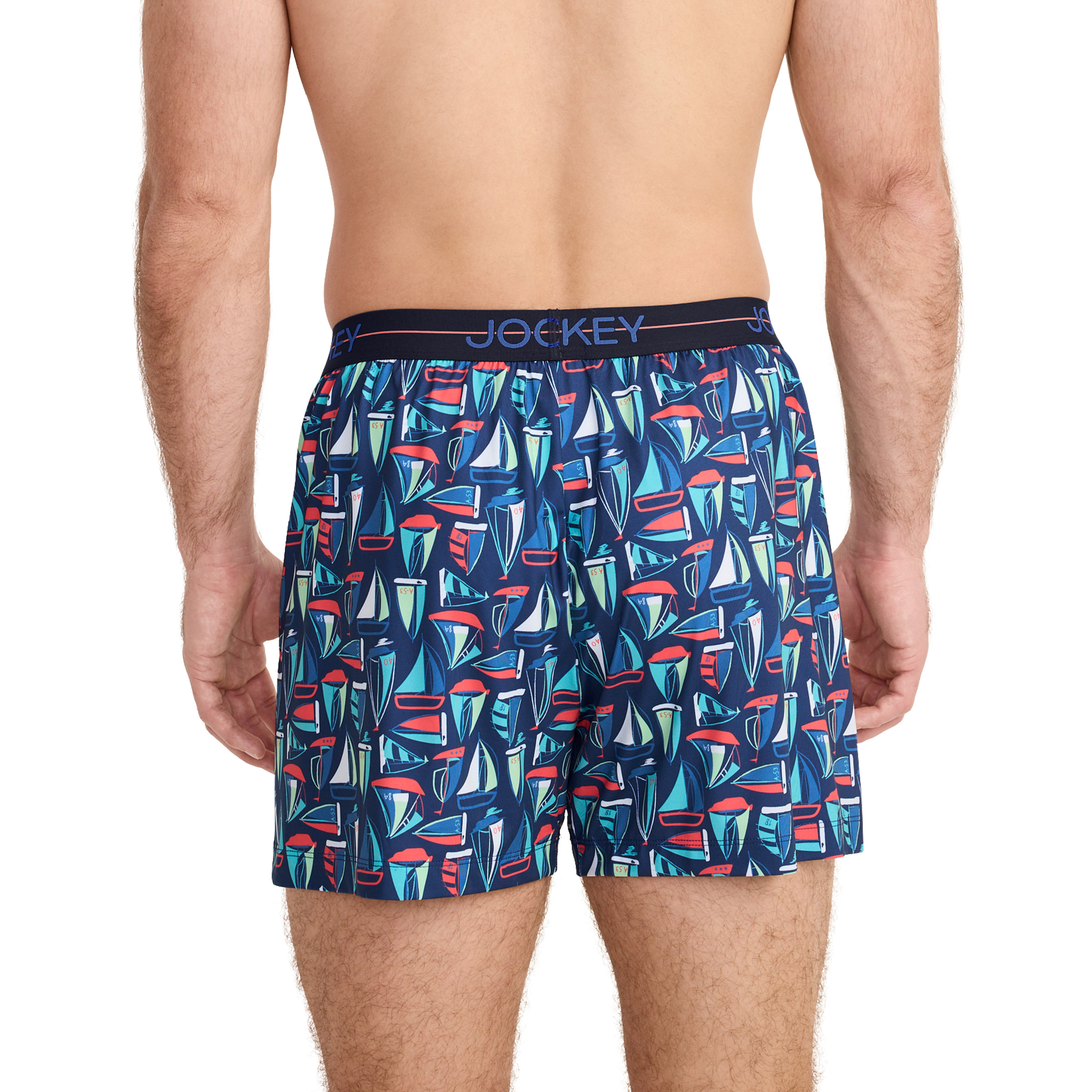 Jockey Men's Active Microfiber 4.5" Boxer - Picture 7 of 49