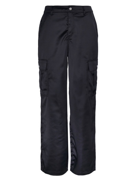 Kaylee Satin Cargo Trousers Kaylee Satin Cargo Trousers