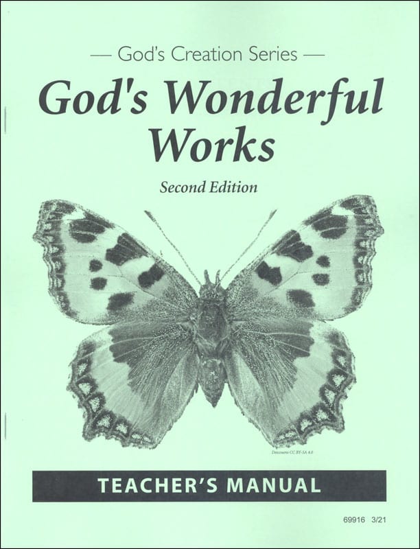 God's Wonderful Works Teacher Manual 2nd Edition