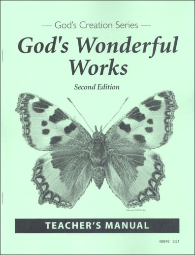 God's Wonderful Works Teacher Manual 2nd Edition
