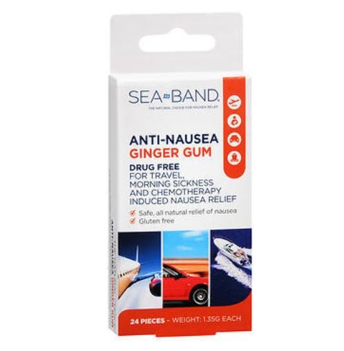 Sea-Band® Nausea Relief Ginger Gum