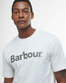 T-shirt comoda con logo 
