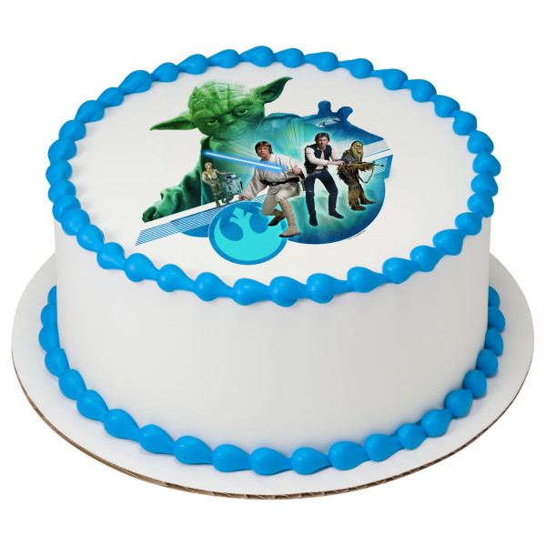 STAR WARS™ The Force is Strong PhotoCake® Edible Image®