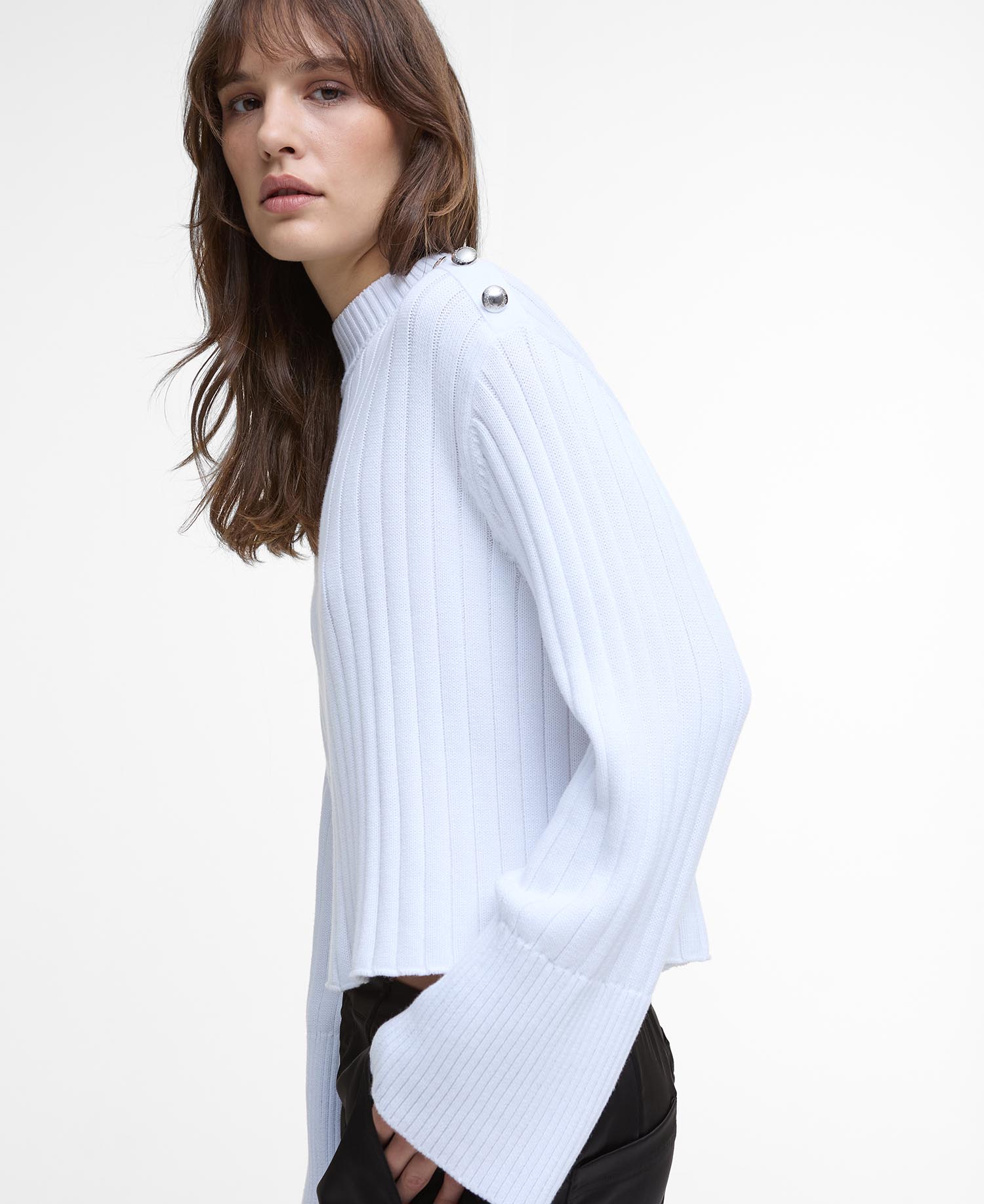 Della Cropped Jumper image number 3