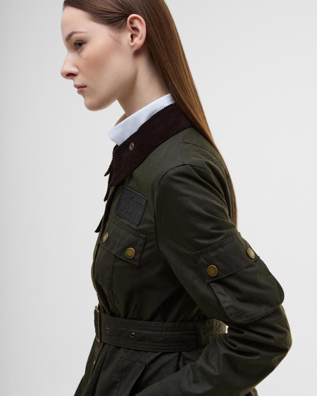 Barbour x ERDEM Constance Waxed Jacket