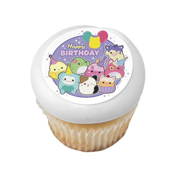 Squishmallows Happy Birthday PhotoCake® Edible Image®