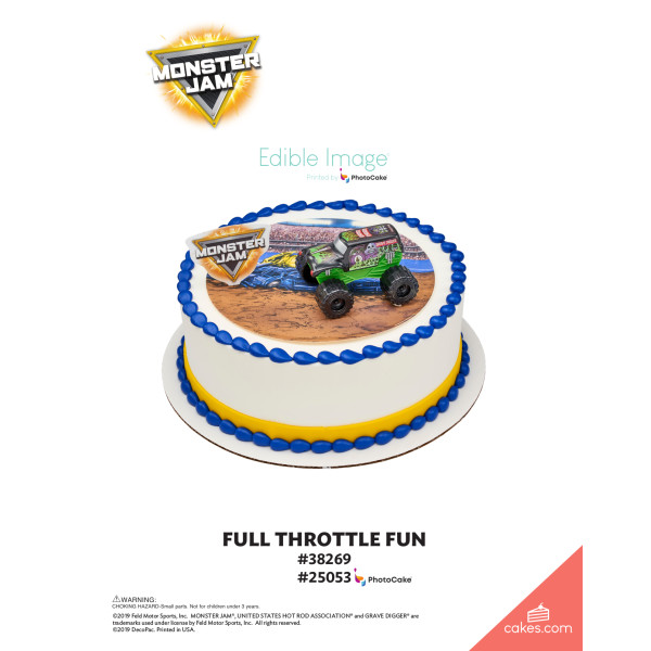 Monster Jam® Full Throttle Fun The Magic of Cakes® Page