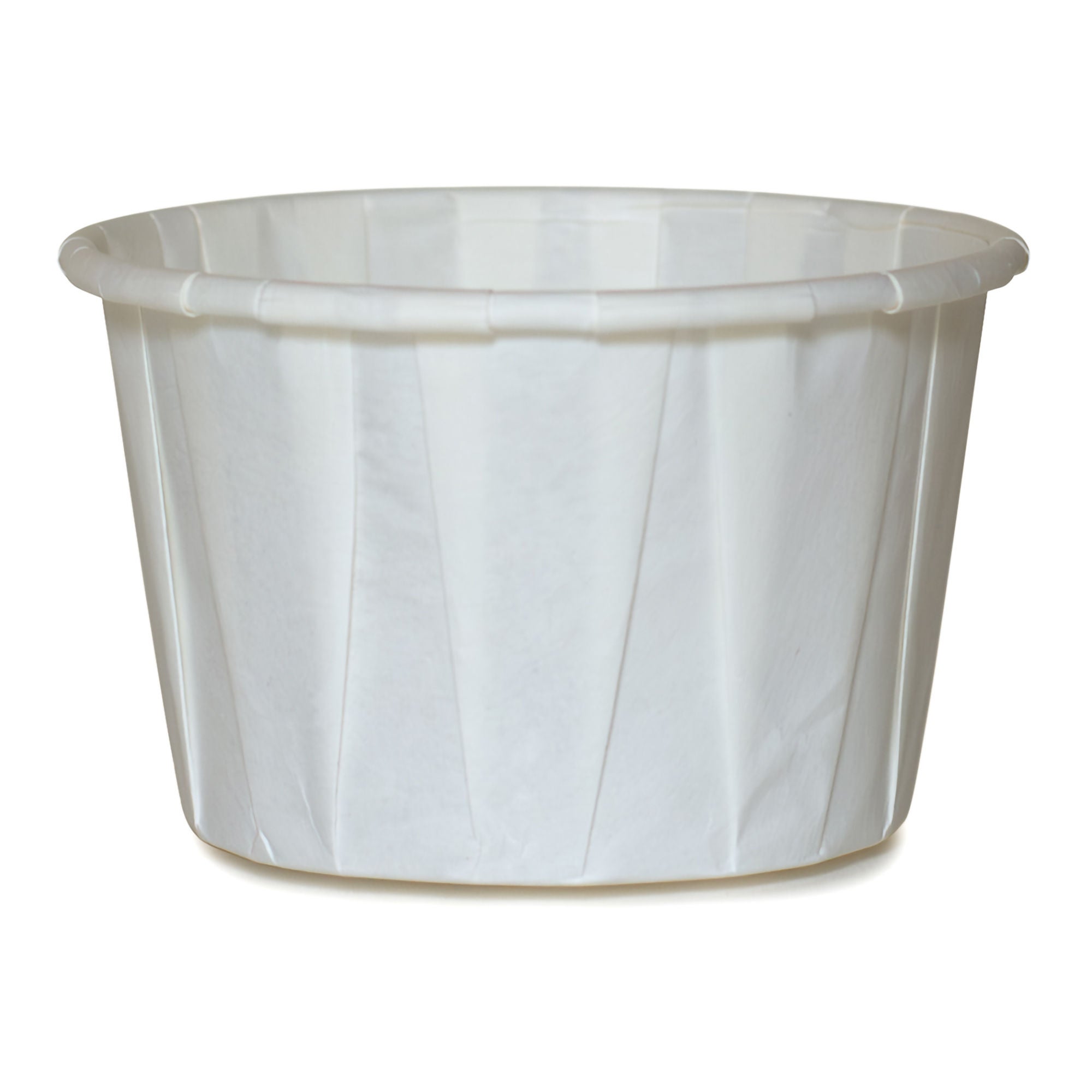 McKesson White Paper Soufflé Cup, 3.5-ounce Capacity