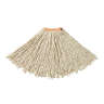 Rubbermaid Commercial, Dura Pro Cotton Cut-End Wet Mop Head with 1" Headband, 24 oz, White