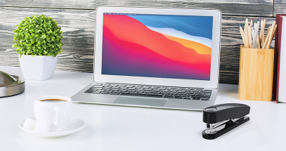 Smooth, easy stapling of up to 25 sheets with gentle pressure.