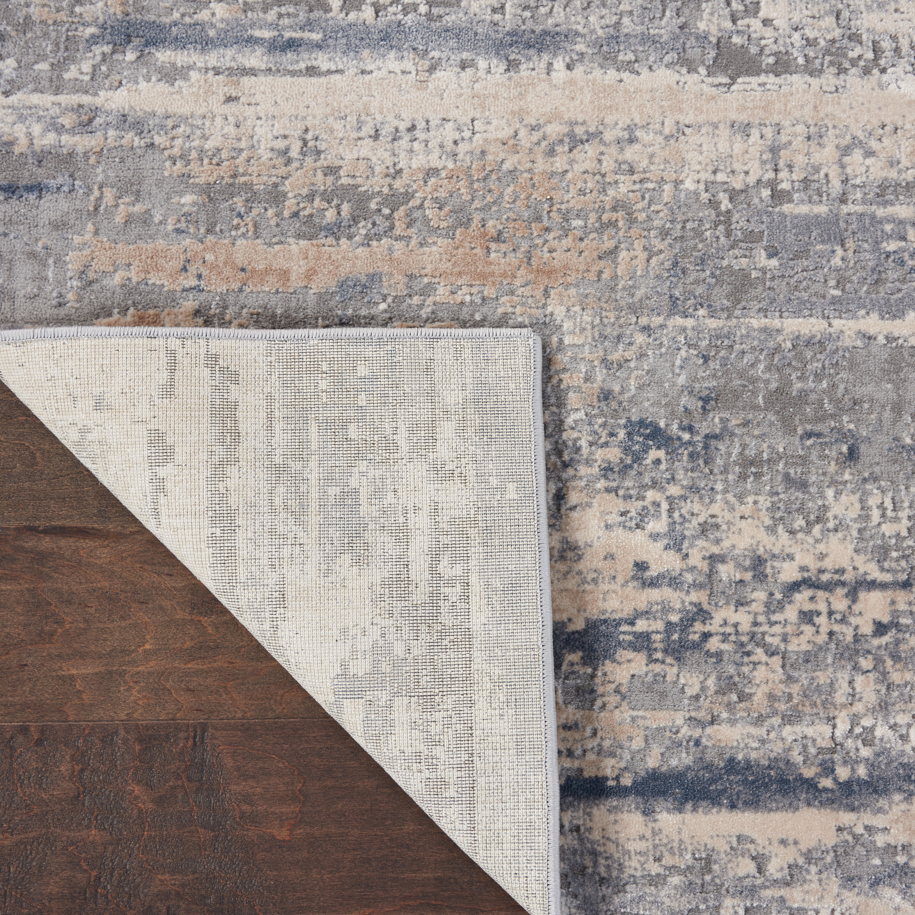 Nourison Rustic Textures 9'3" x 12'9" Beige Grey Modern Indoor Rug