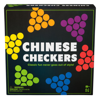 Spin Master Games, Chinese Checkers, 2-6 Players, for Ages 8 & Up