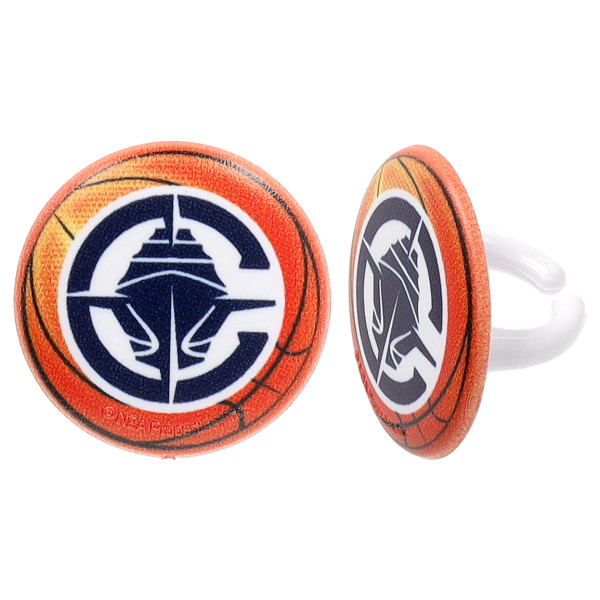 NBA Team Basketball Cupcake Rings